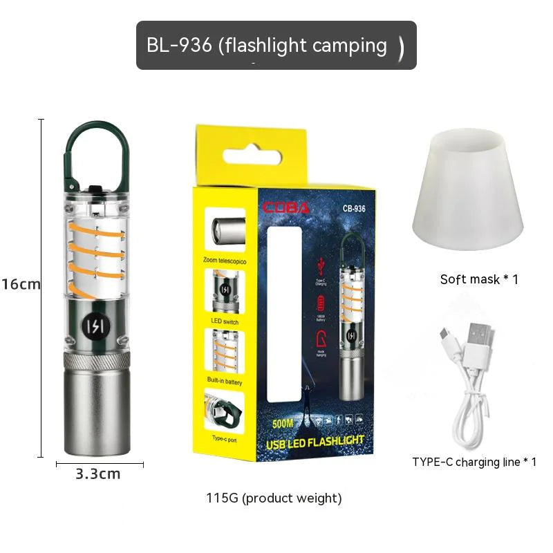 Multifunctional Camping Flashlight